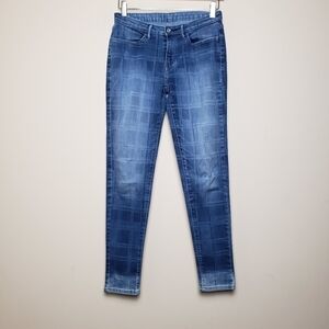LEVI'S Skinny Printed Wash Skinny Jeans